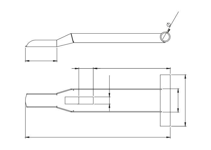 Alavanca Grande com Tubo
