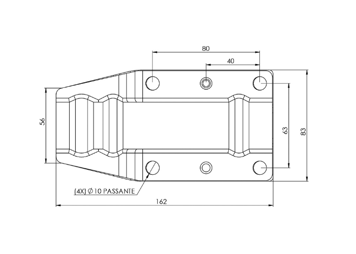 Mancal da Extremidade 25 mm